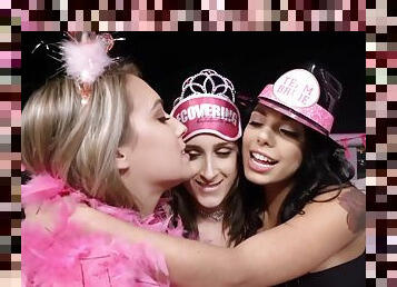 Share My BF - Bachelorette Party Threesome 1 - Big Tits