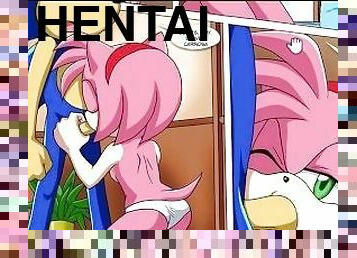 Hasta que porfin sonic se follo a una puta de grandes tetas - Saturday Night Fun Comic