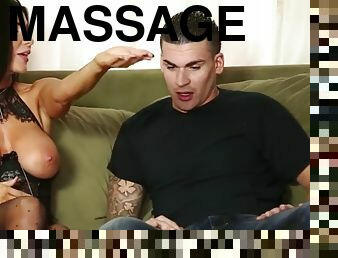 Masseuse sucks and works