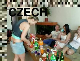 Czech Girls Come For Sex Orgy