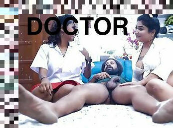 Sexy Doctor & Big Boobs Nurse Uncut - Indian