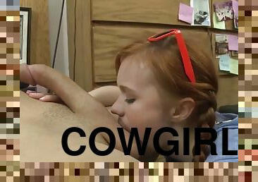 mapulang-buhok, cowgirl