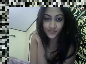 Hot Indian Girl On Her Webcam! (part 1)
