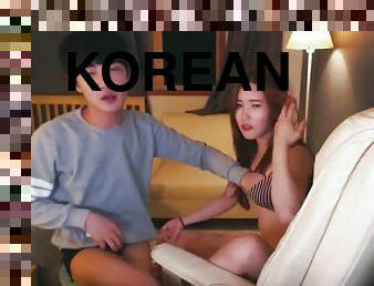asiatique, amateur, ados, pieds, petite-amie, webcam, coréen, taquinerie