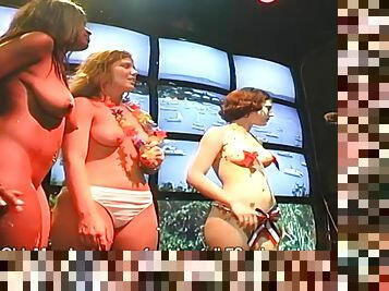 Crazy Homemade Bikini Contest On Bourbon St - Public