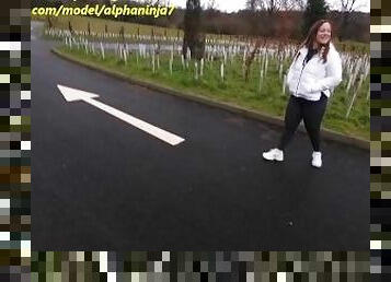 levrette, en-plein-air, public, amateur, fellation, ejaculation-sur-le-corps, milf, hirondelle, voiture, ejaculation