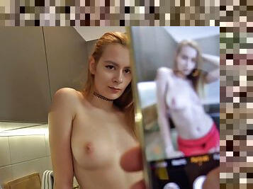 écolière, énorme-bite, lesbienne, ados, hardcore, pornstar, allemand, casting, rousse, jeune-18