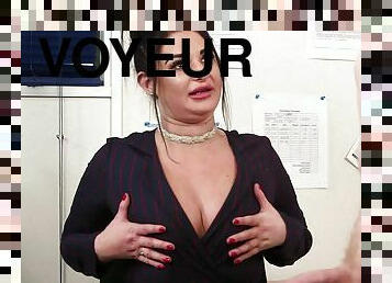 LadyVoyeurs - Nicola Kiss National Nude Day - Blowjob