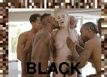 BLACKED Kendra Sunderland BBC Interracial GANGBANG - Isiah maxwell