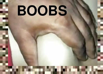 Desi boobs pressing