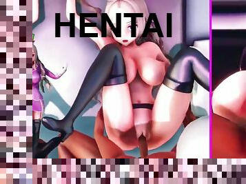 Hentai cartoon 3d porn compilation