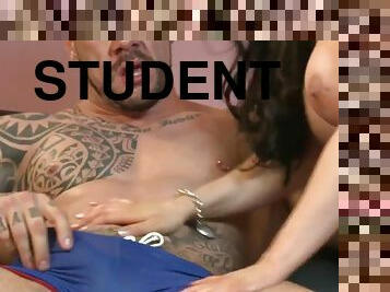 Latina Student - Striptease