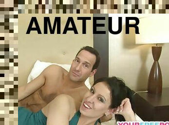 Amateur couple impassioned porn video