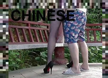 Chinese wife to fuck public