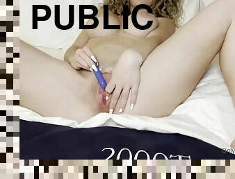 maszturbálás, nyilvános