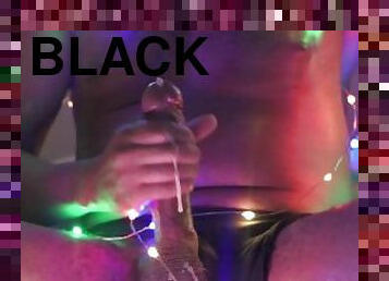 Huge Hot Horny Cumshot Festive Lights