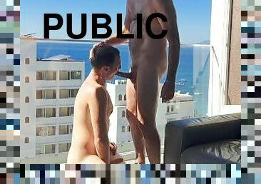 papa, public, plage, ejaculation, pappounet, hôtel, exhibitionniste