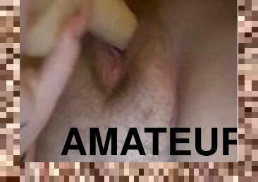 masturbation, orgasme, giclée, amateur, jouet, solo