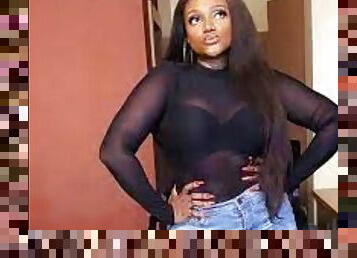 Nollywood actress Nazo Ekezie fucks everyones cock in bed