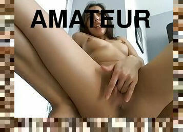 amador, webcam, cavalgando, dildo