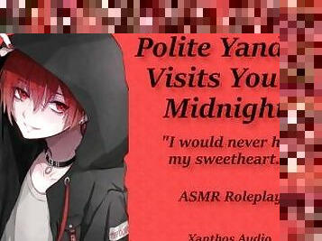 Polite Yandere Visits You At Midnight!(M4F)(ASMR)(Yandere)(Soft spoken)(Sweet)(Affirmations)