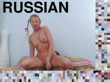 Wicked Russian Gwen gets stuffed to the extreme