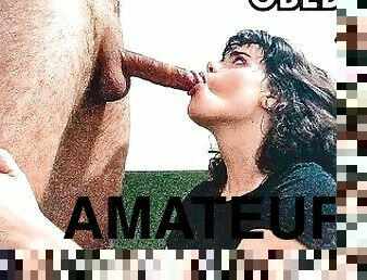 amateur, fellation, maison, fellation-profonde, ejaculation-interne, couple, petite-amie, ejaculation, belle, par-voie-orale