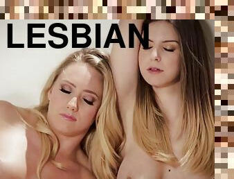Lesbian babes aj applegate and stella cox are taken! part 1
