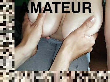 gros-nichons, amateur, belle