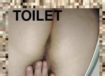 berambut, kencing, vagina-pussy, muncrat, jenis-pornografi-milf, toilet, webcam