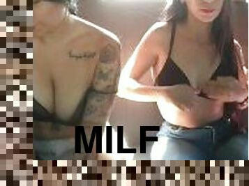 milf, facut-acasa, mama, masina, matusa, excitat, frumoasa, mama-mother, scaunul-din-spate, atata