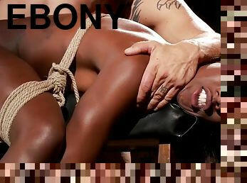 anal, ébène, interracial, bdsm, black, percé, bondage