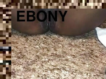 Ebony with big pussy lips