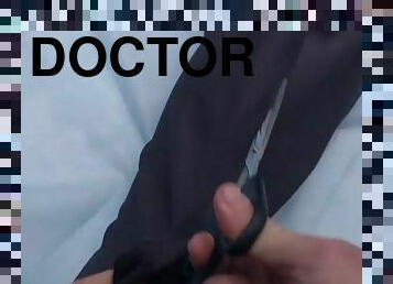 Big dick doctor anal sex with cumshot