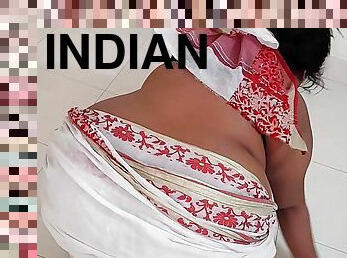 cul, gros-nichons, énorme, ejaculation-sur-le-corps, indien, belle-femme-ronde, tante, ejaculation