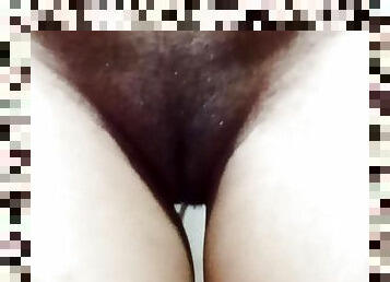 asiatique, tricherie, poilue, masturbation, orgasme, femme, amateur, mature, maison, indien