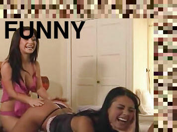 Fun fooling with the lingerie girls