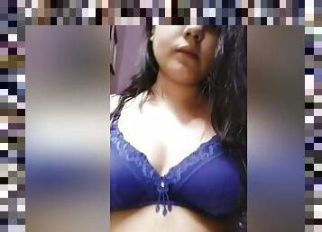 Today Exclusive- Hot Punjabi Girl Strip Her Cloths And Shows Nude Body Part 3