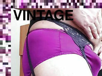 masturbation, amateur, ejaculation-sur-le-corps, gay, vintage, rétro, point-de-vue, ejaculation, lingerie, taquinerie