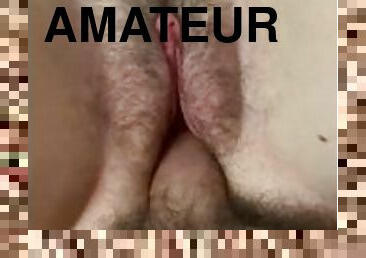 cul, masturbation, orgasme, chatte-pussy, écolière, amateur, anal, maison, ejaculation-interne, couple