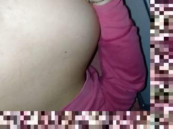 BBW milf has slow anal sex in her gaping ass