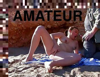 cul, gros-nichons, en-plein-air, amateur, anal, milf, fellation-profonde, plage, bas, ejaculation