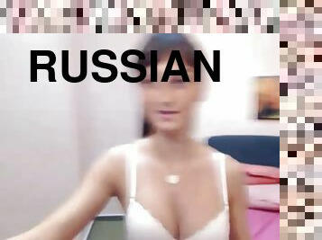 masturbation, russe, amateur, jouet, hardcore, lingerie, webcam, gode, solo, taquinerie