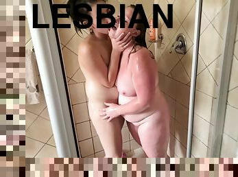 Dom & Whores - Lesbians Taking A Shower Together And Wa