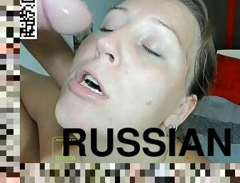 russe, fellation, milf, sucer