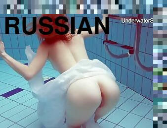 Diana Zelenkina hot Russian underwater