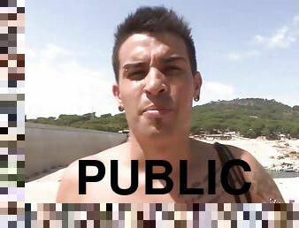 estilo-cão, na-rua, público, babes, chupanços, hardcore, praia, rabo, fetiche, morena