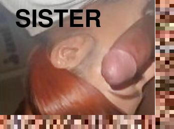 OMG MY SISTERS BESTFRIEND GAVE ME THE BEST BLOWJOB EVER WHILE MY SISTER WAS IN THE BATHROOM ????