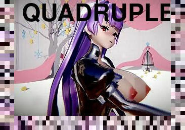 Quadruple Shake - MMPMV MMD HMV