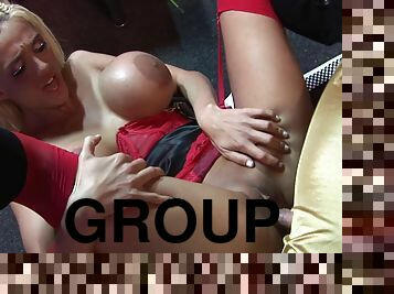 Awesome Orgy With Big Breasted Whores